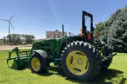 2010 John Deere 6115D MFWD Tractor with Grapple Loader, photo 7